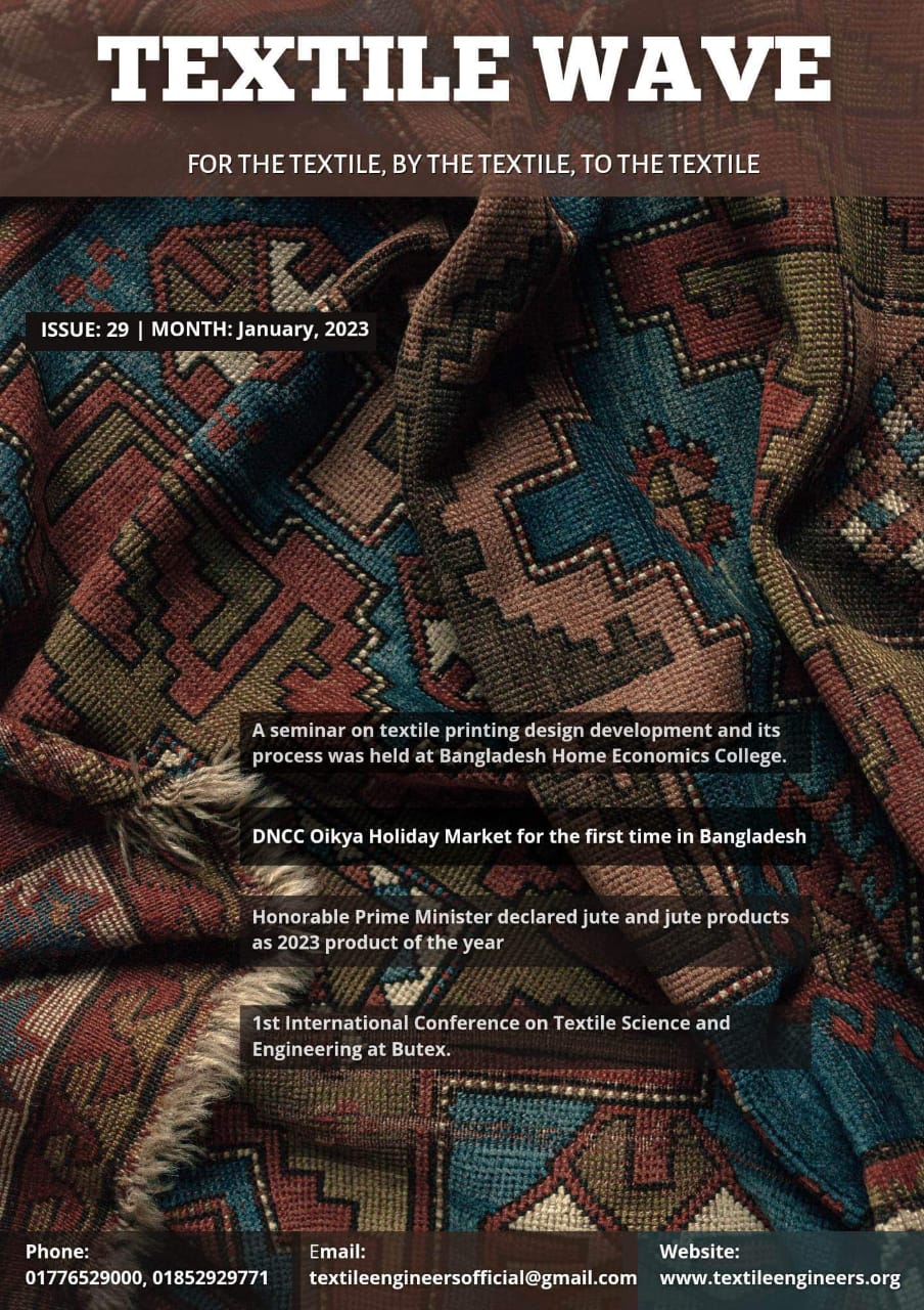 Textile wave January issue 2023 TextileMagazine TES